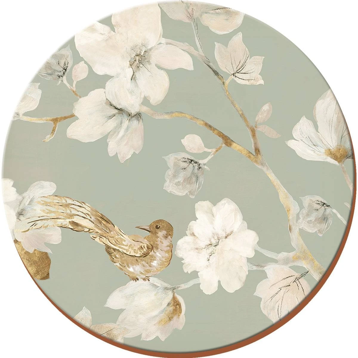 Creative Tops Duck Egg Floral Round Placemats Set Of 4 3 Creative Tops Duck Egg Floral Round Placemats Set Of 4