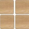 Creative Tops Oak Veneer Coasters Set Of 4 1 Creative Tops Oak Veneer Coasters Set Of 4 -Home Furnishing Store 20737 20670