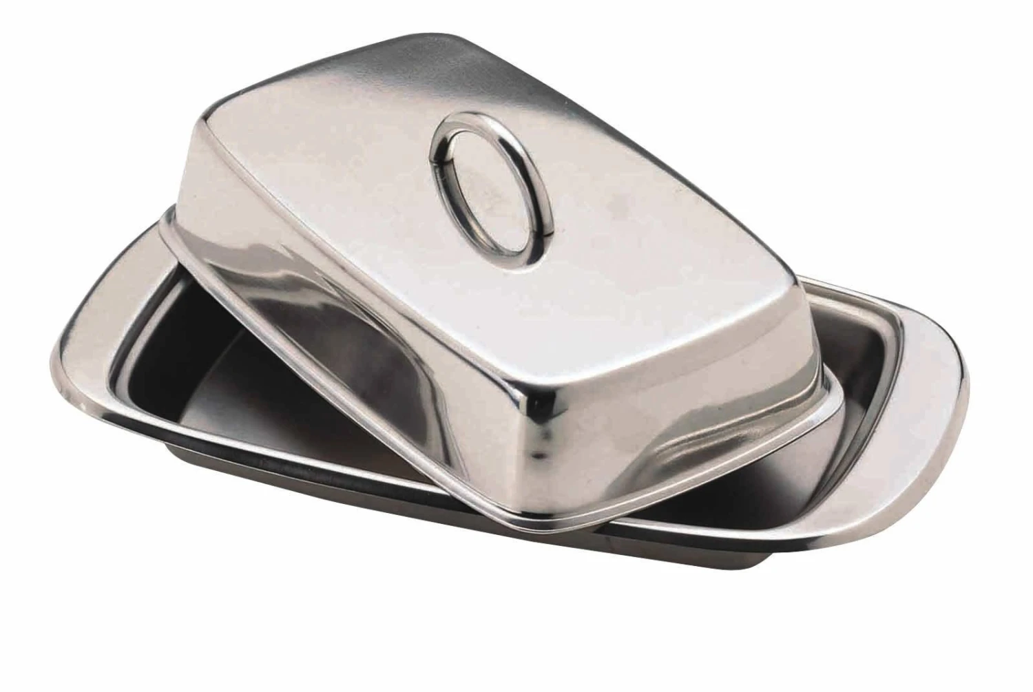 KitchenCraft Stainless Steel Butter Dish 3 KitchenCraft Stainless Steel Butter Dish