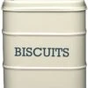 Living Nostalgia Biscuit Storage Tin Cream -Home Furnishing Store 21151 20464
