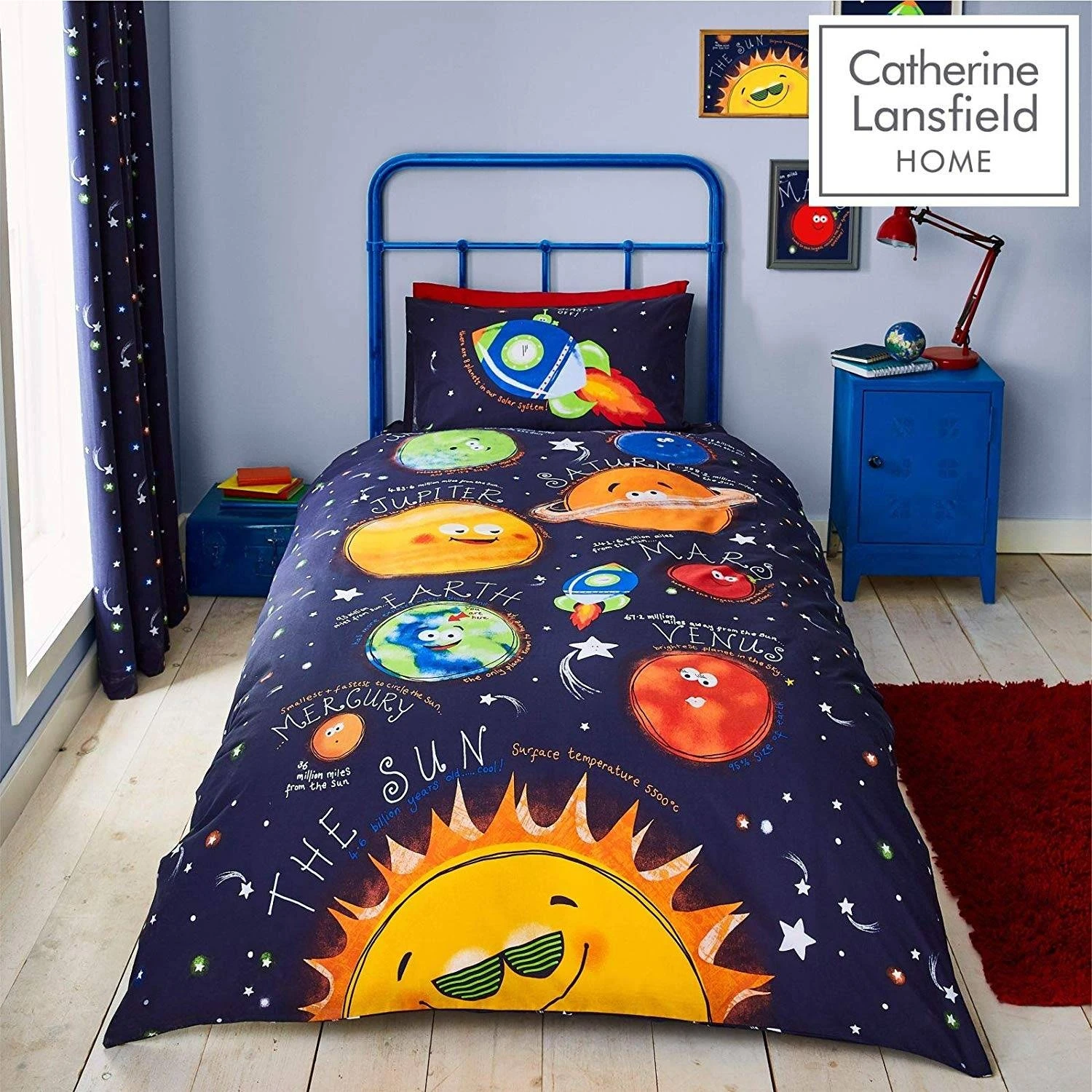 Catherine Lansfield Happy Space Quiltset 3 Catherine Lansfield Happy Space Quiltset