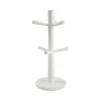 Pride Of Place 6 Peg Mug Tree White 2 Pride Of Place 6 Peg Mug Tree White -Home Furnishing Store 26964 19353