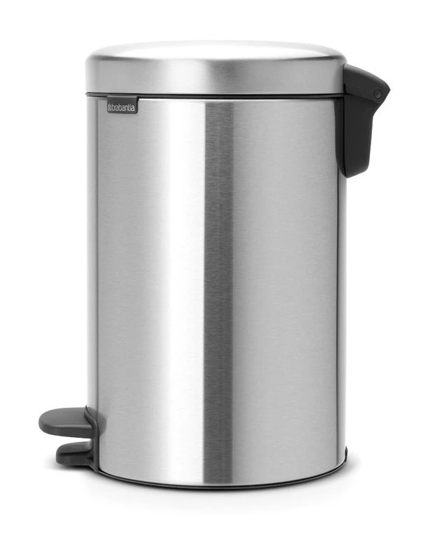 Brabantia Pedal Bin Matt Steel 12L 4 Brabantia Pedal Bin Matt Steel 12L - Image 2