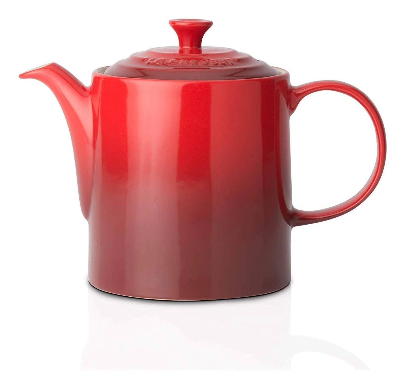 Le Creuset Grand Teapot Cerise 3 Le Creuset Grand Teapot Cerise