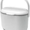 Addis Premium Range Compost Caddy White Grey