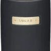 Masterclass Ceramic Black Sugar Canister 2 Masterclass Ceramic Black Sugar Canister -Home Furnishing Store 33395 16588