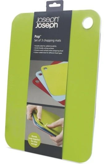 Joseph Joseph Pop Chopping Mats 3 Joseph Joseph Pop Chopping Mats