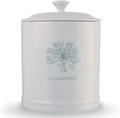 Mary Berry Flowers Sugar Canister Agapanthus