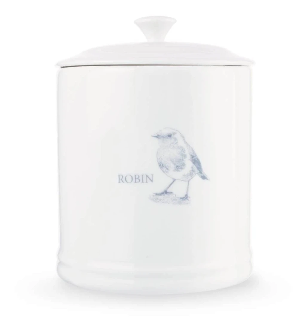 Mary Berry Birds Sugar Canister Robin 3 Mary Berry Birds Sugar Canister Robin