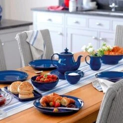 Denby Imperial Blue Coupe Dinner Plate 9 Denby Imperial Blue Coupe Dinner Plate -Home Furnishing Store 35664 14843