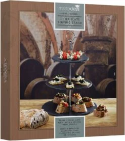 Artesa Three Tier Slate Serving Stand 7 Artesa Three Tier Slate Serving Stand -Home Furnishing Store 35880 14743