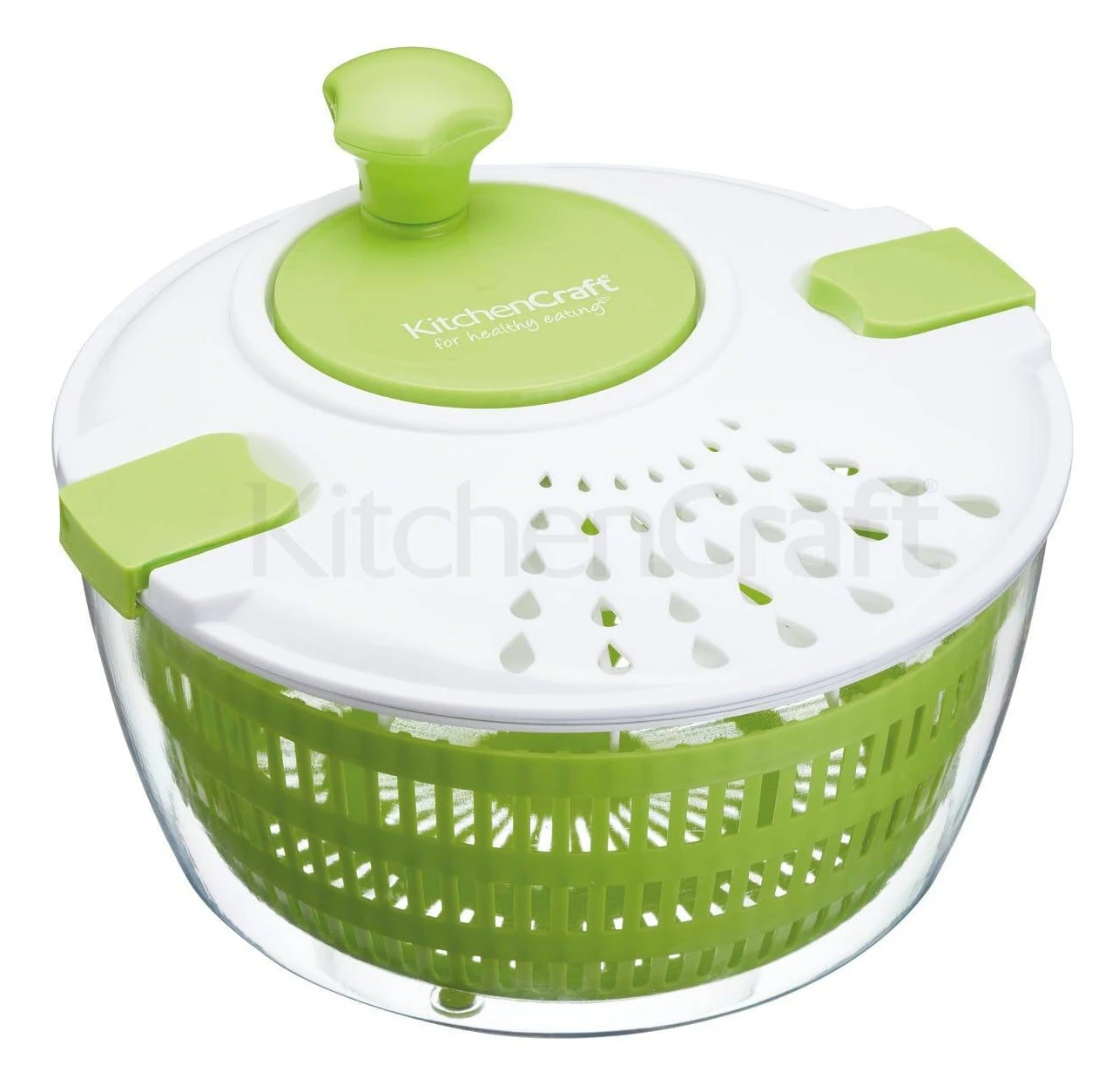 KitchenCraft Salad Spinner 25cm 3 KitchenCraft Salad Spinner 25cm