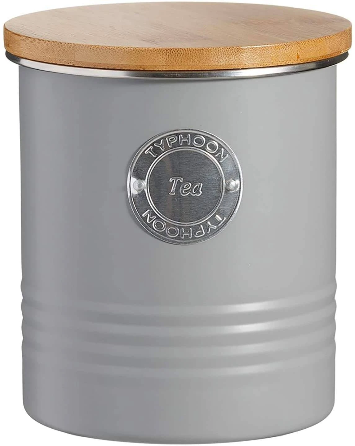 Typhoon Living Tea Canister - Grey 3 Typhoon Living Tea Canister - Grey