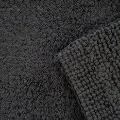 Christy Reversible Pedestal Mat - Graphite -Home Furnishing Store 36187 14470