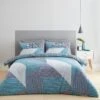 Catherine Lansfield Larsson Geo Teal Duvet Set 1 Catherine Lansfield Larsson Geo Teal Duvet Set -Home Furnishing Store 38138 13346