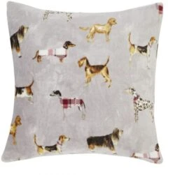 Catherine Lansfield Country Dogs Cushion