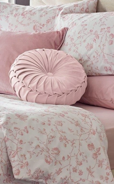 Laura Ashley Rosanna Blush Cushion 4 Laura Ashley Rosanna Blush Cushion - Image 2
