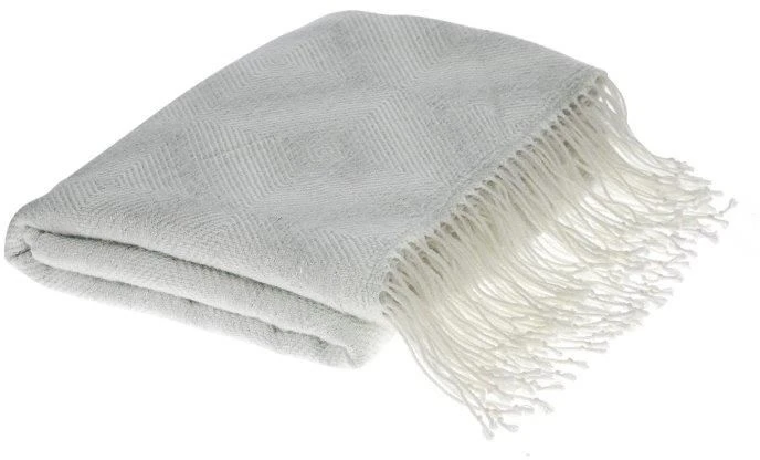 Laura Ashley Payton Silver Throw 3 Laura Ashley Payton Silver Throw
