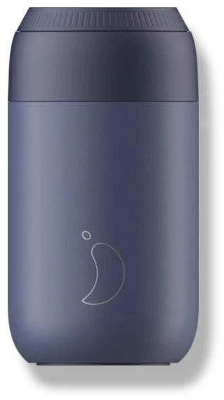 Chilly's Series 2 Coffee Cup 340ml - Whale Blue 3 Chilly's Series 2 Coffee Cup 340ml - Whale Blue