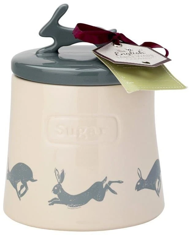 The English Tableware Company Artisan Hare Sugar Canister 3 The English Tableware Company Artisan Hare Sugar Canister