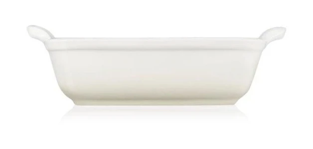 Le Creuset Heritage Deep Rectangular Dish 19cm - Meringue 5 Le Creuset Heritage Deep Rectangular Dish 19cm - Meringue - Image 3