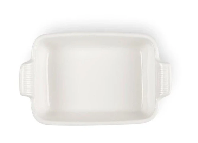Le Creuset Heritage Deep Rectangular Dish 19cm - Meringue 6 Le Creuset Heritage Deep Rectangular Dish 19cm - Meringue - Image 4