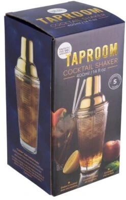 Taylors Eye Witness Glass Cocktail Shaker 400ml - Gold 9 Taylors Eye Witness Glass Cocktail Shaker 400ml - Gold -Home Furnishing Store 45507 4365