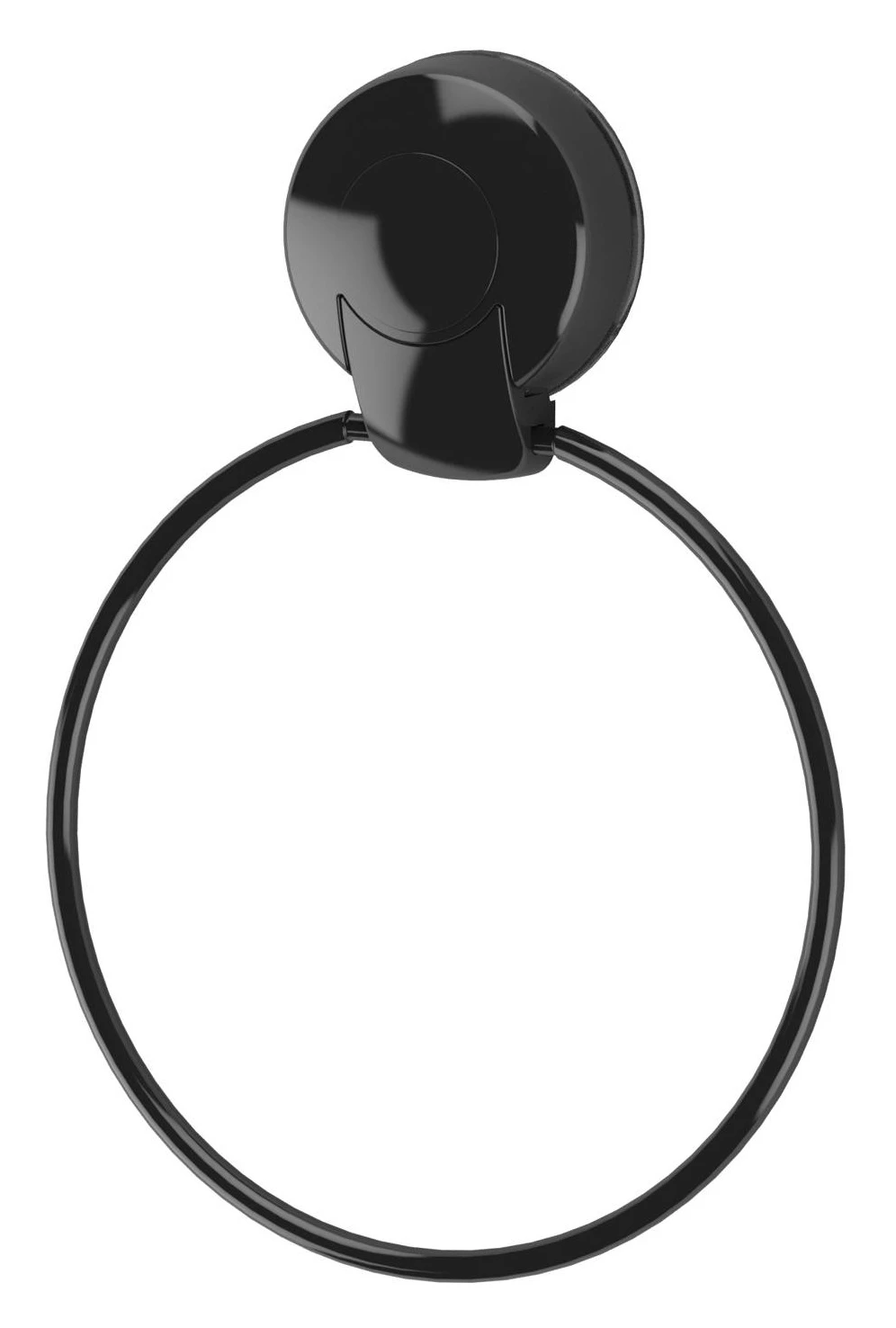 Showerdrape Suctionloc Towel Ring Black 3 Showerdrape Suctionloc Towel Ring Black