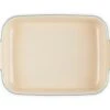 Le Creuset Heritage Deep Rectangular Dish 32cm Deep Teal