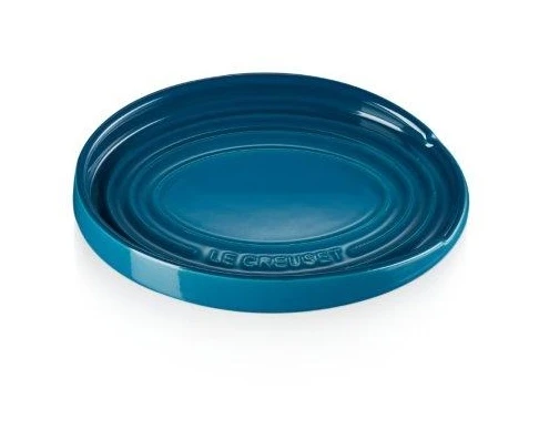 Le Creuset Oval Spoon Rest Deep Teal 3 Le Creuset Oval Spoon Rest Deep Teal