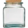 Captivate & Again Recycled Glass Storage Jar 1.5L -Home Furnishing Store 49043 36378