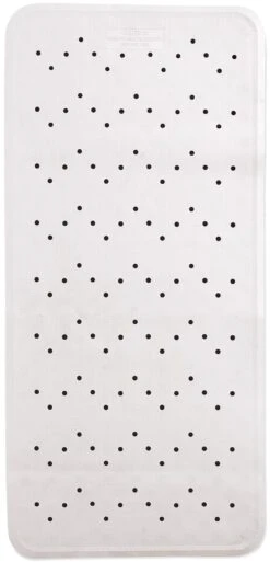 Showerdrape Classic Bath Mat White