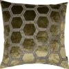 Malini Ivor Olive Cushion 56cm X 56cm -Home Furnishing Store 50342 33102