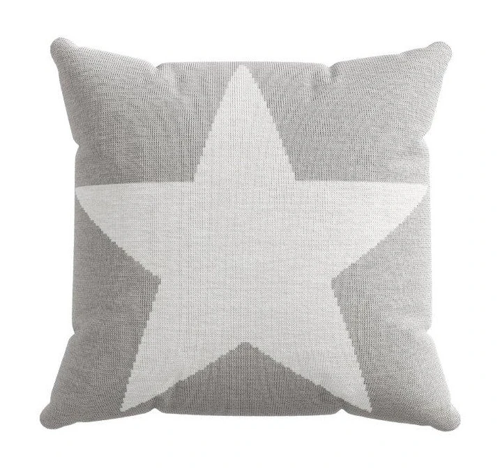 Helena Springfield Star Cushion Grey 3 Helena Springfield Star Cushion Grey