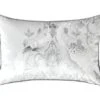 Laura Ashley Tregaron Silver Velvet Cushion -Home Furnishing Store 51375 29877