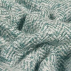 Riva Weaver Herringbone Teal Throw -Home Furnishing Store 51752 28844