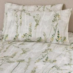 Dreams & Drapes Wild Stems Green Duvet Set -Home Furnishing Store 53588 25499