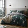 Catherine Lansfield Stag Green Duvet Set 1 Catherine Lansfield Stag Green Duvet Set -Home Furnishing Store 53595 25470