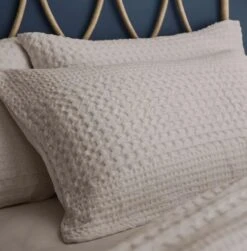 Pineapple Elephant Caspian Stone Waffle Duvet Set -Home Furnishing Store 53901 24582