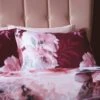 Catherine Lansfield Dramatic Floral Claret Duvet Set -Home Furnishing Store 54166 23514