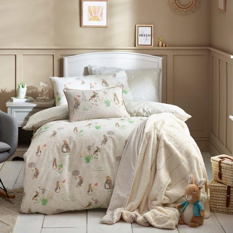 Classic Peter Rabbit Natural Duvet Cover Set 4 Classic Peter Rabbit Natural Duvet Cover Set - Image 2