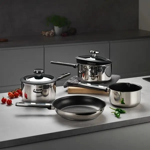 Stellar Stay Cool 4 Piece Pan Set 6 Stellar Stay Cool 4 Piece Pan Set - Image 4